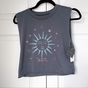 NWT Grayson Threads Crop Top / Sleep Shirt
